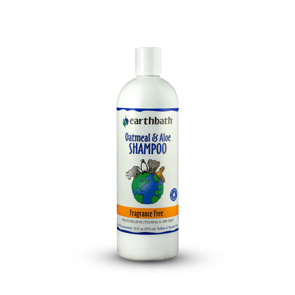 Oatmeal & Aloe Shampoo - Fragrance Free (16oz)