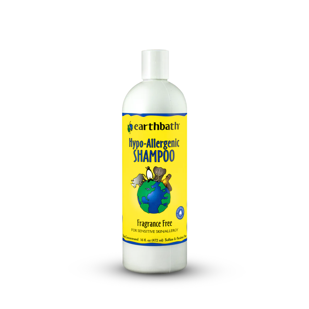 Hypoallergenic Shampoo - Fragrance Free (16oz)