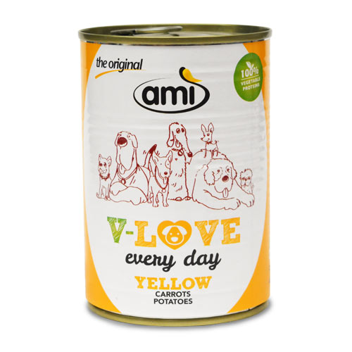 Ami V Love Everyday Canned Wet Dog Food Carrot Potatoes