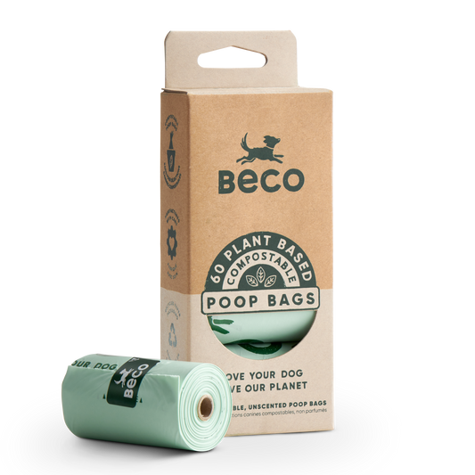 Beco Compostable Poop Bags (60 Bags)