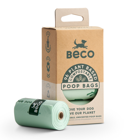 Beco Compostable Poop Bags (96 Bags)