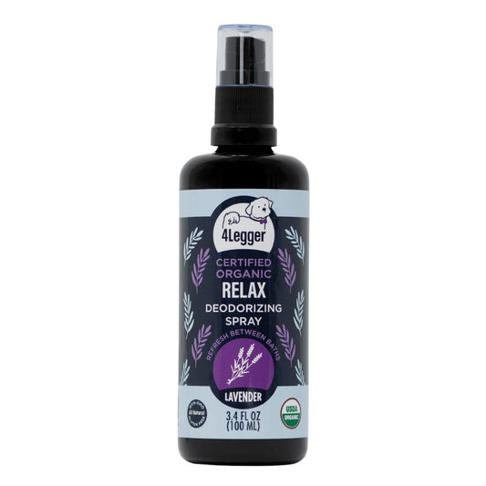 4-Legger USDA Organic Lavender Dog Deodorizing Spray - Relax