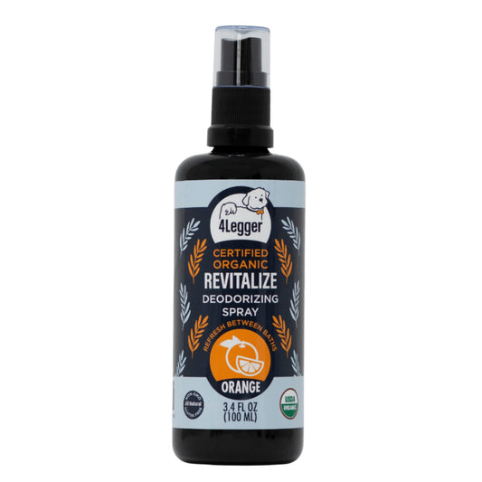 4-Legger USDA Organic Sweet Orange Dog Deodorizing Spray - Revitalize