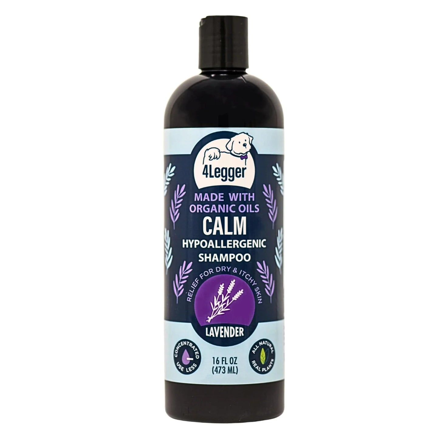 4-Legger Calm Shampoo - Lavender With Calendula and St. John’s Wort