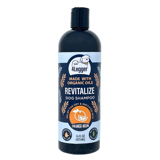 4-Legger Revitalize Dog Shampoo - Neem with Sweet Orange Essential Oil