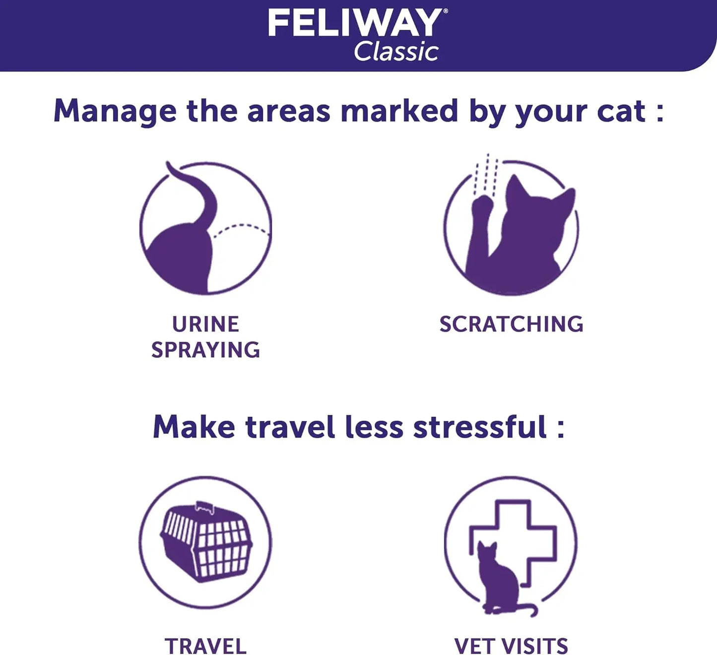 (EXP 12/24) Feliway Classic Spray (60ml)