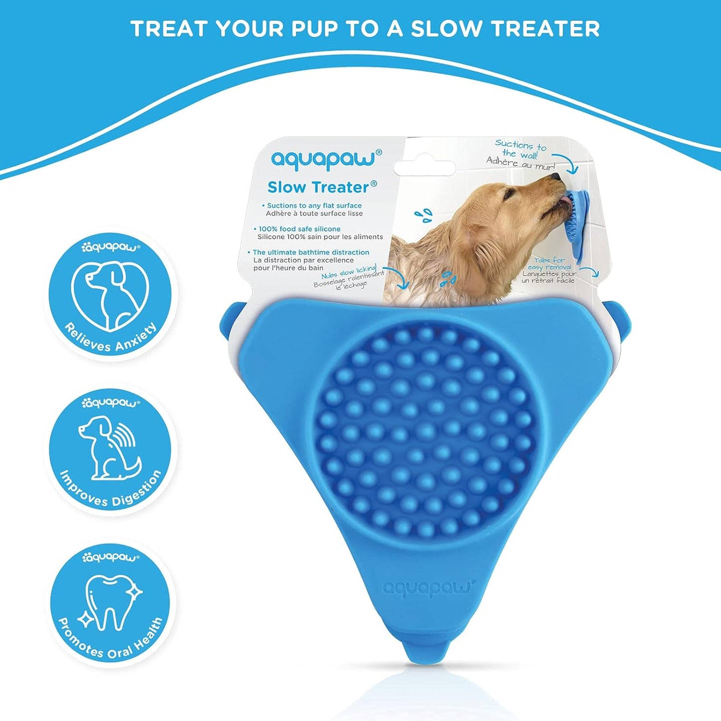 Aquapaw Slow Treater™ Grooming Lick Mat