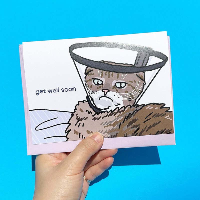 Chonky Goods - Get Well Soon Greeting Card