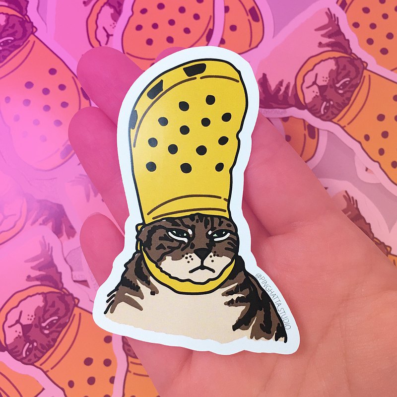 Chonky Goods Cat Memes Stickers