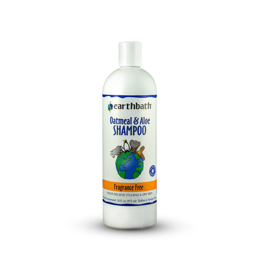 Oatmeal & Aloe Shampoo - Fragrance Free (16oz)