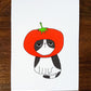 Tomato Cat Postcard