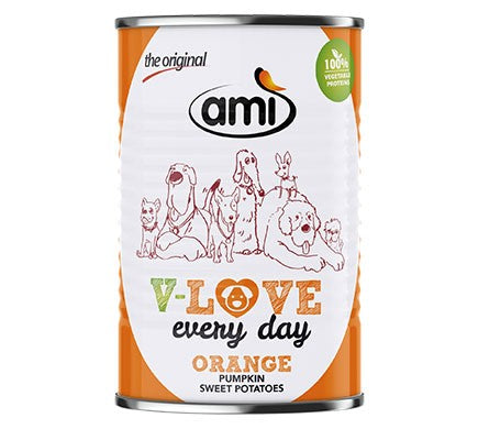 Ami V-Love Everyday Canned Wet Dog Food (Pumpkin & Sweet Potato)