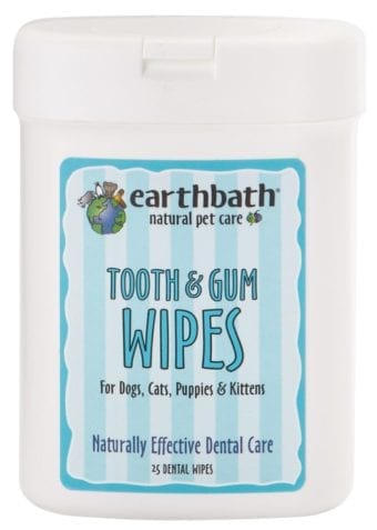 earthbath® Tooth & Gum Wipes 25-count