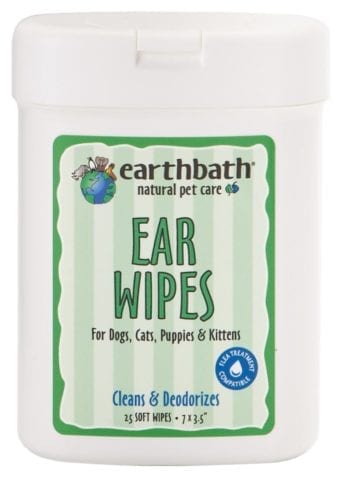 earthbath® Ear Wipes 25-count