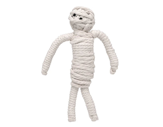 Ⓛ Jax & Bones Mumford the Mummy 10" Rope Dog Toy