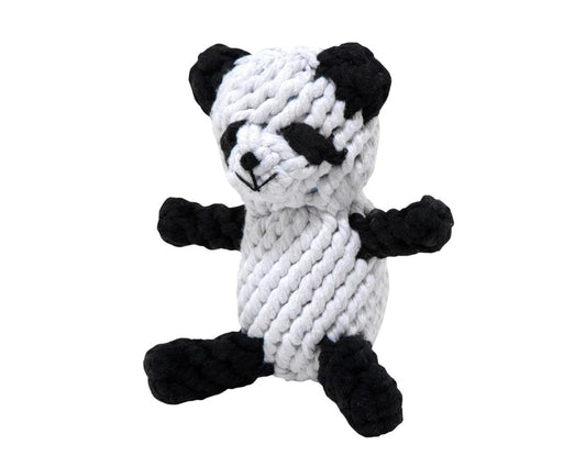 Ⓛ Jax & Bones Petey the Panda Rope Dog Toy