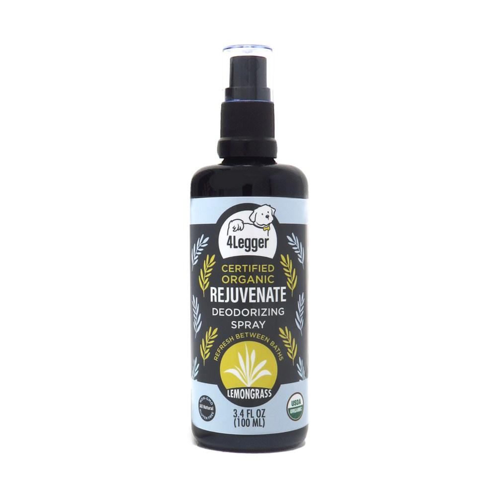 4-Legger USDA Organic Lemongrass Dog Deodorizing Spray